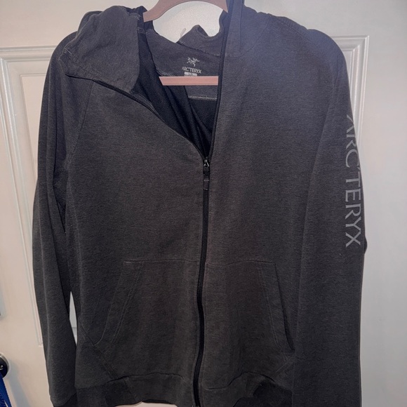 Arc'teryx Charcoal Zip-Up Jacket - Picture 1 of 5